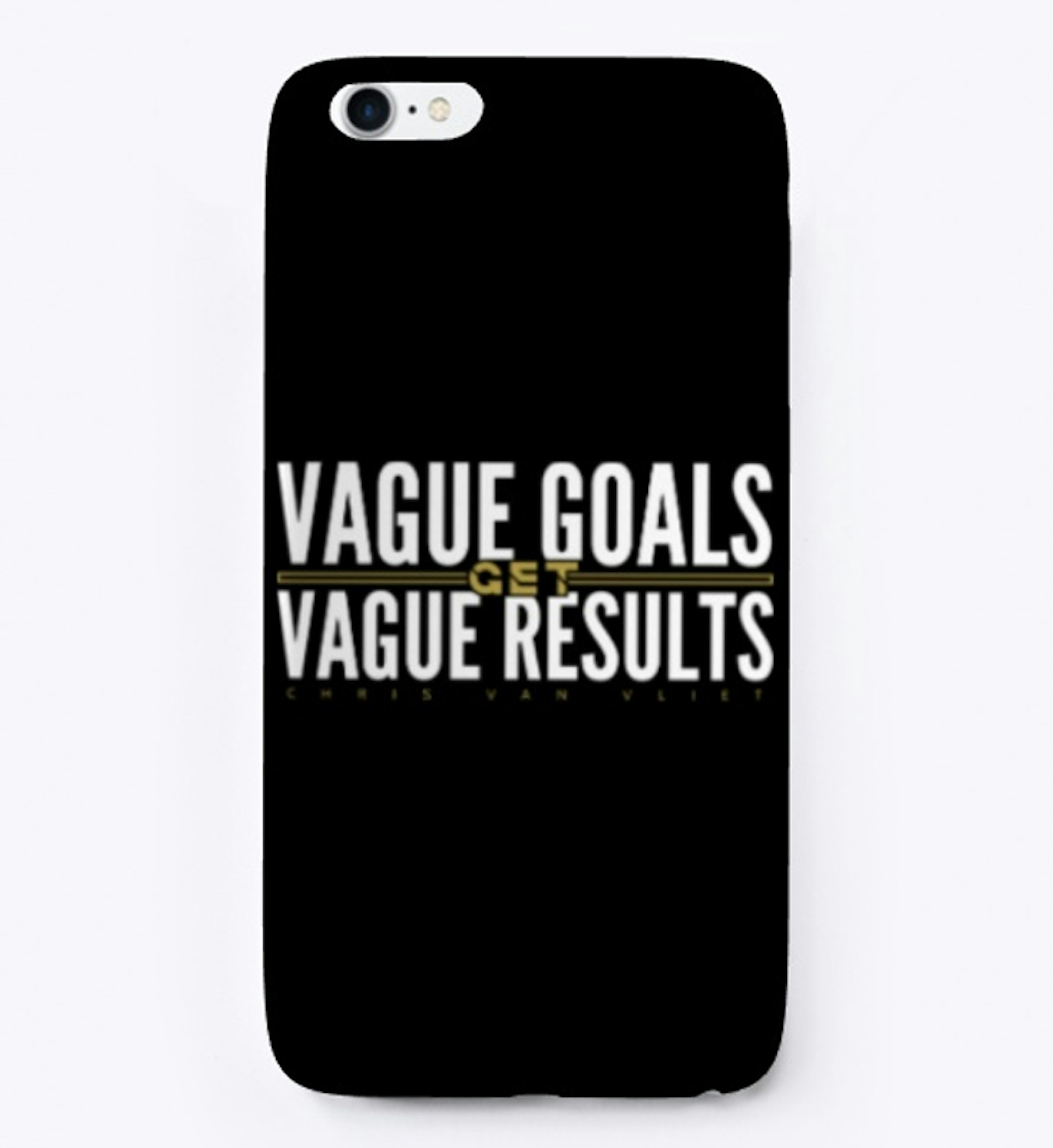 CVV Vague Goals iPhone Case
